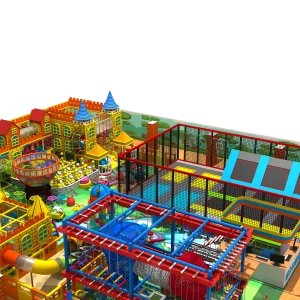 ocused on "physical fitness and exploration", it features multi-level climbing frames, composite slides (including spiral, wave, and enclosed tube types), rope bridges, and obstacle challenge tracks.