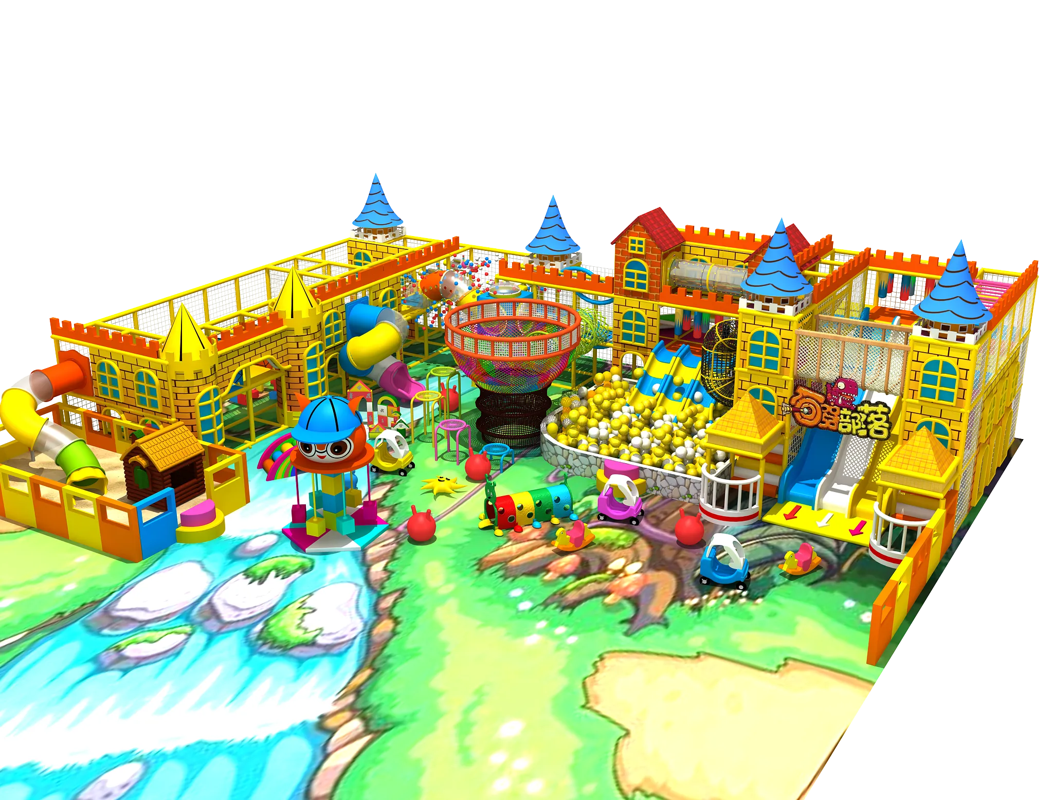 Customized Large-Scale Indoor Children's Playground Solution