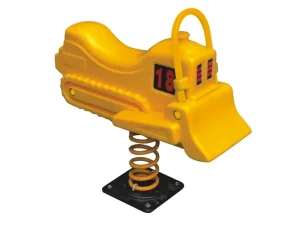 Cartoon Forklift spring rider for kids