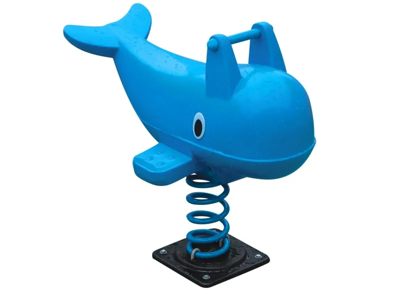 whale rocking horse 