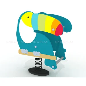 Cartoon-shaped Kids' spring Rocking Horse
