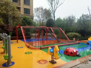 playground equipment climbing rope