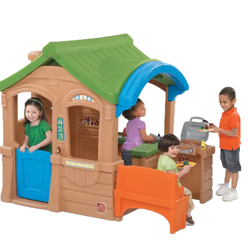 kids backyard playhouse outdoor playground