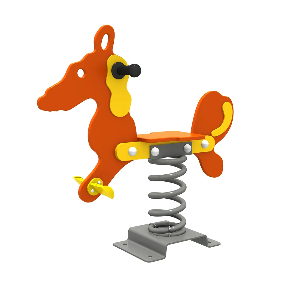 outdoor playground spring rider for kids
