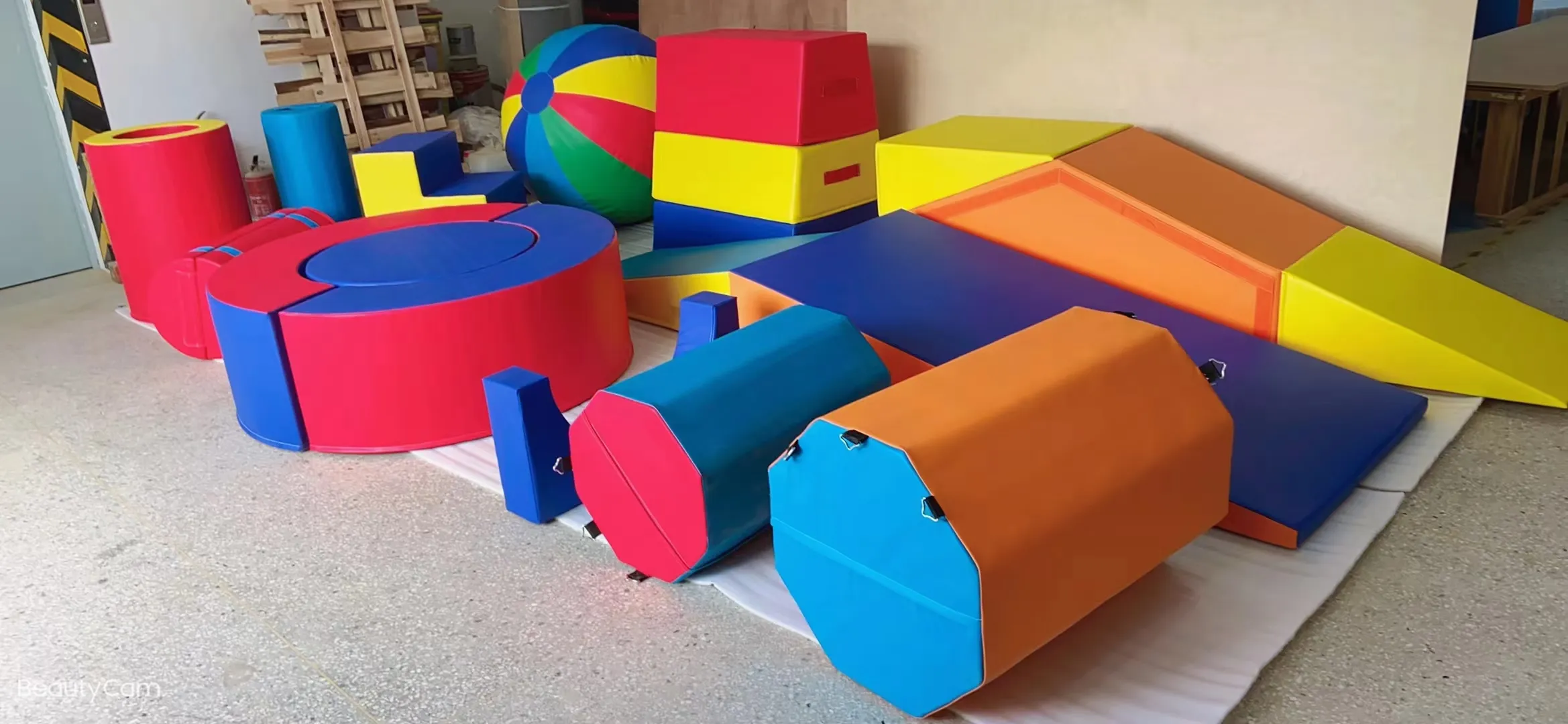 inside soft play equipment