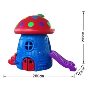 Children Playhouse Set Plastic Playhouse for Role Play